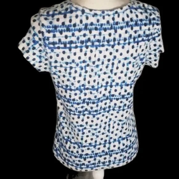 TOMMY BAHAMA Polka Dot Tshirt | Size Small - Picture 2 of 2